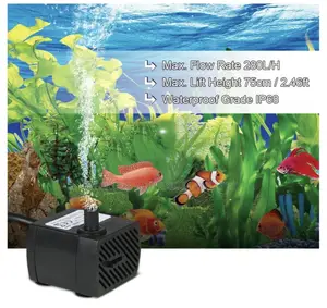 Teflon 4watts Submersible Fountain Pump