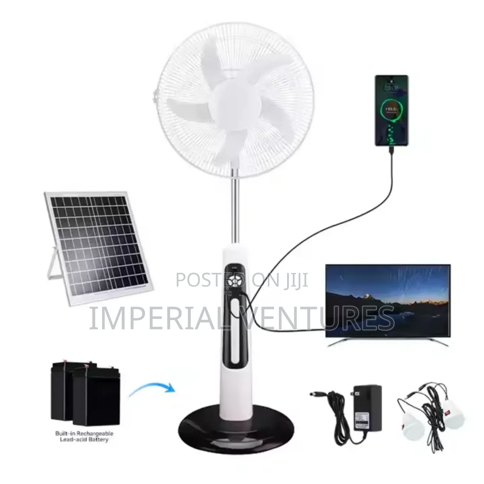 Clinette Rechargeable Fan