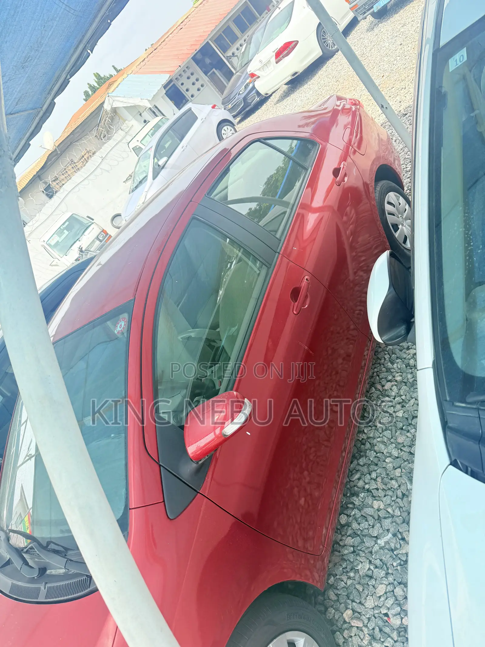 Toyota Belta 2012 Red