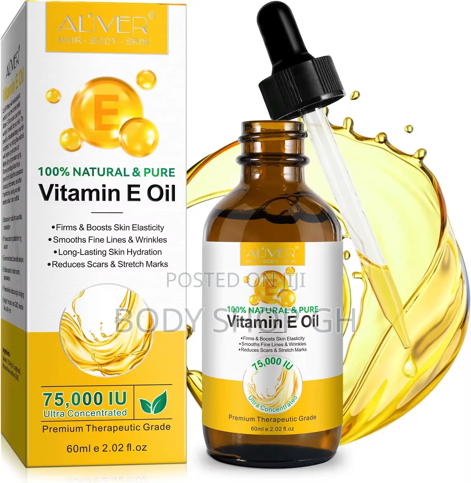 Vitamin E Oil for Skin and Face | 100% Pure | Moisturizing Skin Care