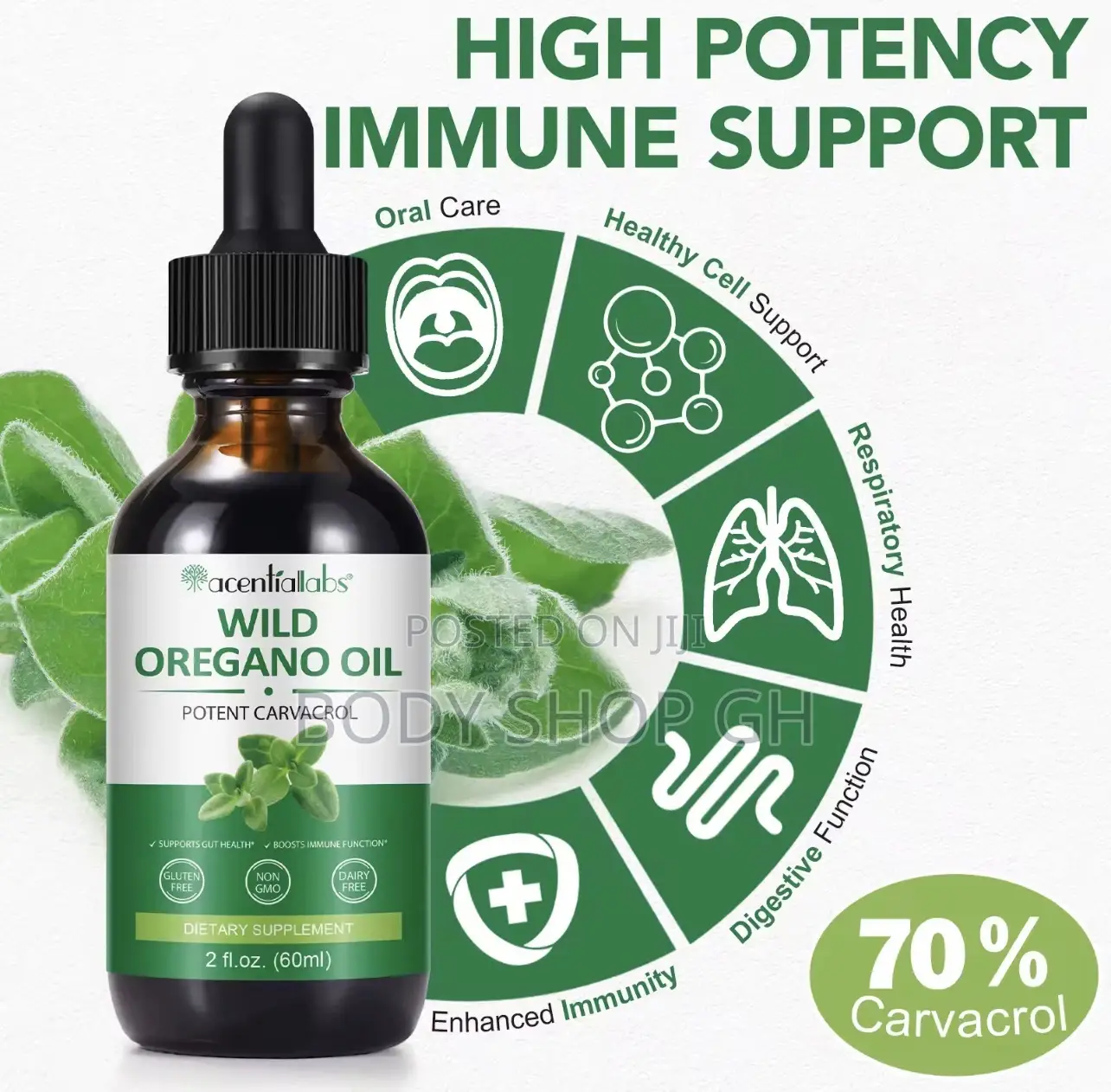 Wild Oregano Oil - 100% Pure Undiluted Organic Wild Oregano Oil