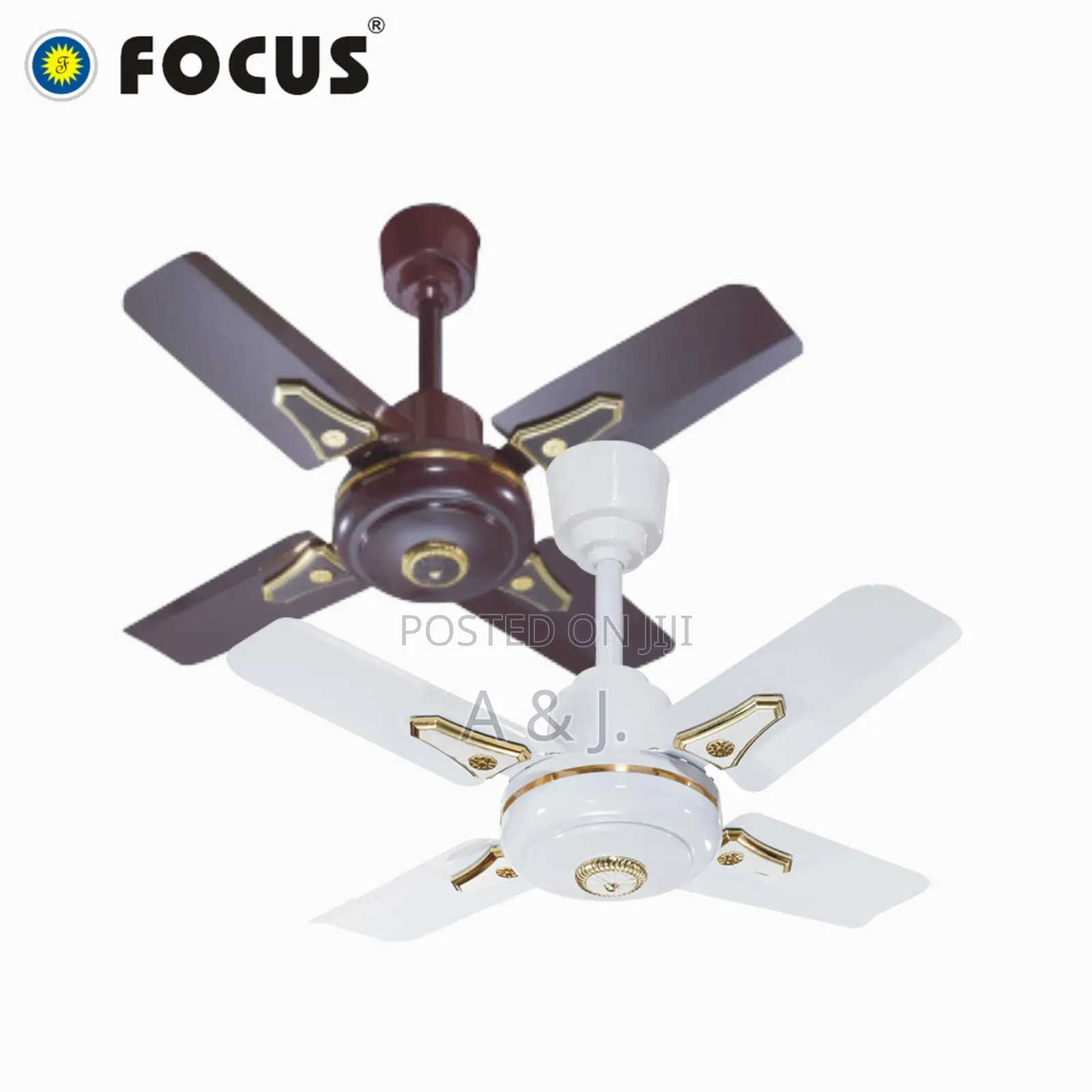 Focus Short Blade Ceiling Fan