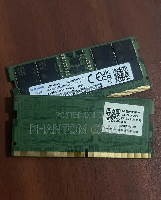 Samsung 32gb 16gbx2 Ddr5-5600 Sodimm (Pc5-44800 / Pc5-5600b) for