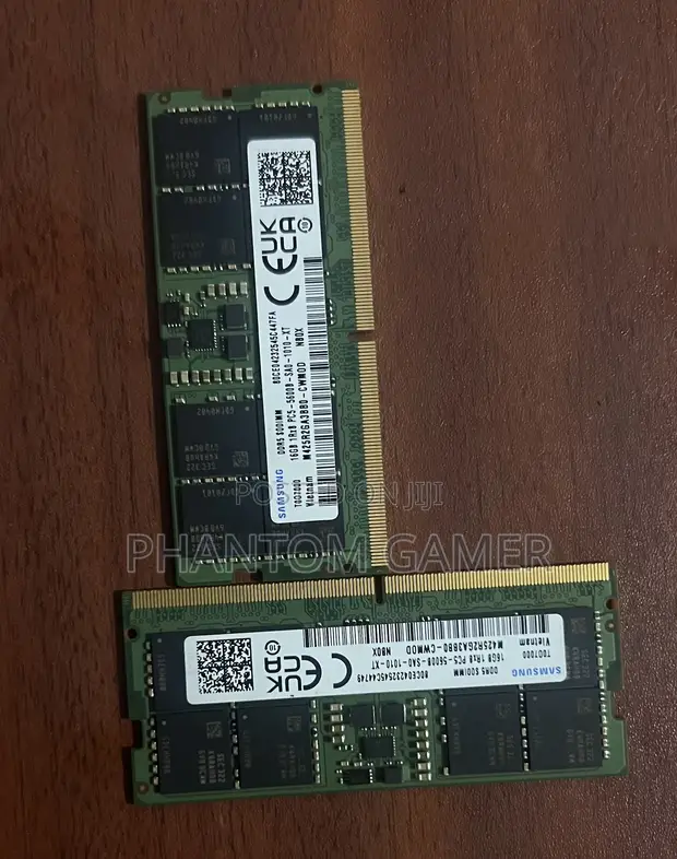 Samsung 32gb 16gbx2 Ddr5-5600 Sodimm (Pc5-44800 / Pc5-5600b) for