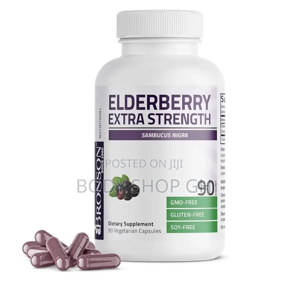 Extra Strength Elderberry - (Sambucus Nigra)