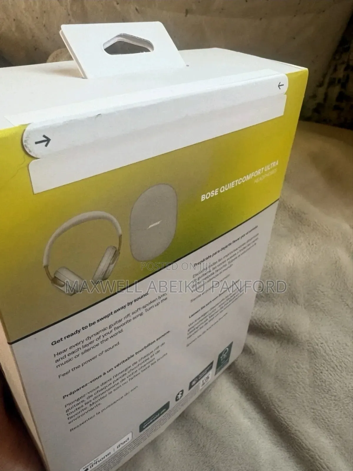 Bose Quietcomfort Ultra Wireless Headphones - Sandstone