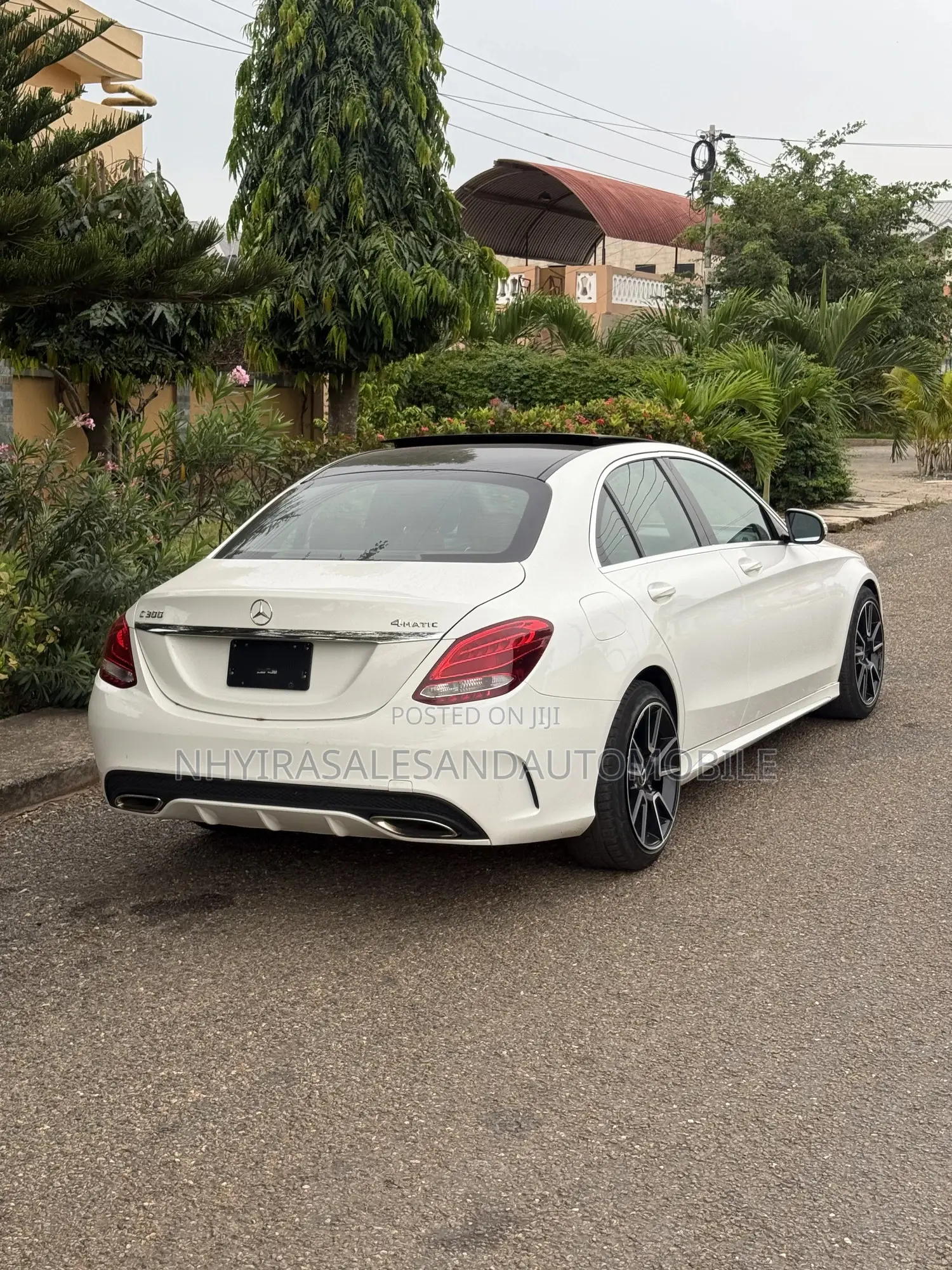 Mercedes-Benz C300 Sport 4Matic Sedan AWD (2.0L 4cyl 7A) 2017 White