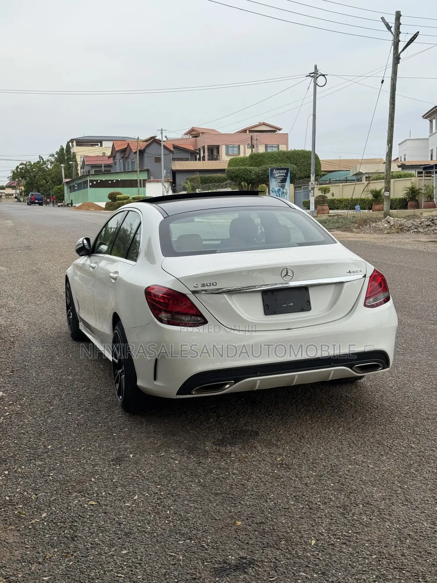 Mercedes-Benz C300 Sport 4Matic Sedan AWD (2.0L 4cyl 7A) 2017 White