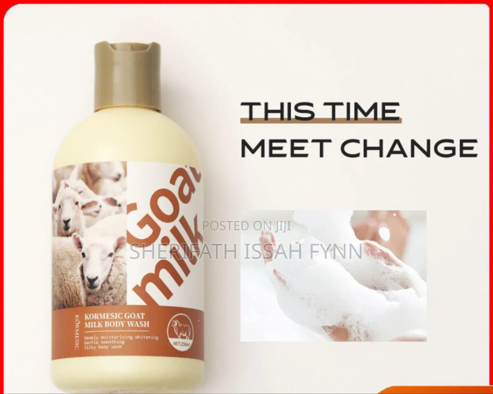 Kormesic Goat Milk Body Wash