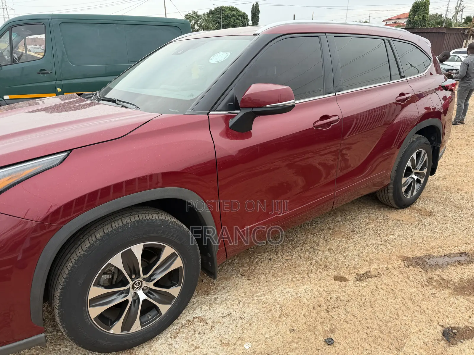 Toyota Highlander XLE 2021 Red