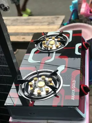 2burner Glass Stove [Anaya Gold]