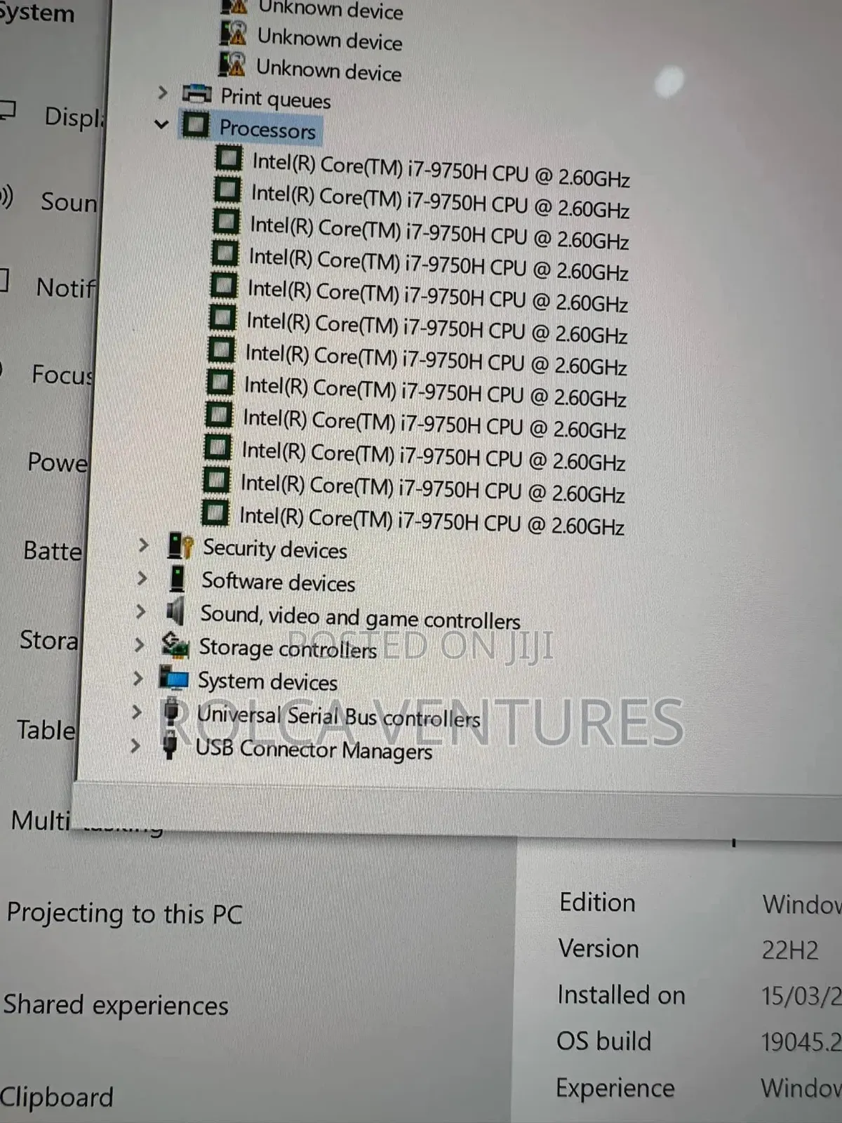 Laptop Dell XPS 15 9570 32GB Intel Core i7 SSD 512GB