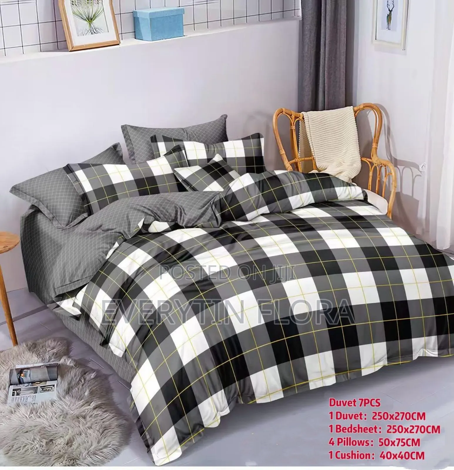 7 Pieces Duvet Set