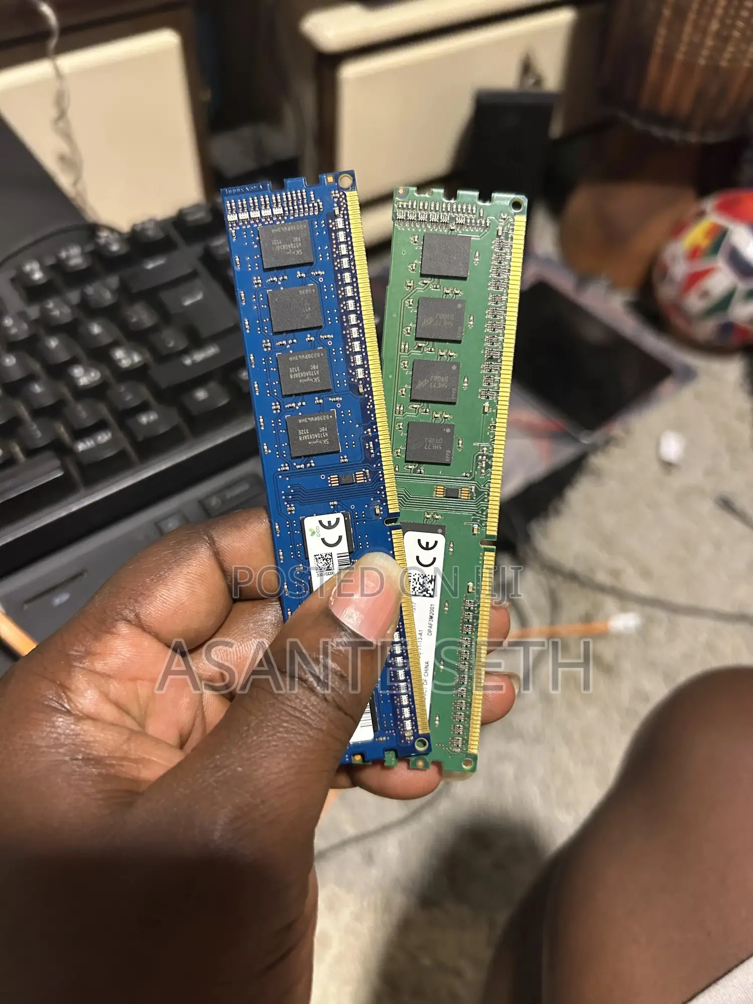 Desktop Ram 4gb 2rx8 P3l Good For Gaming