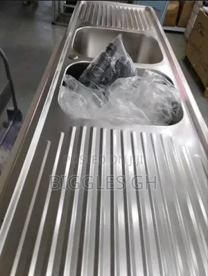 Kitchen Sink- Double Bowl Double Arm