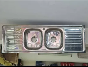 Kitchen Sink- Double Bowl Double Arm