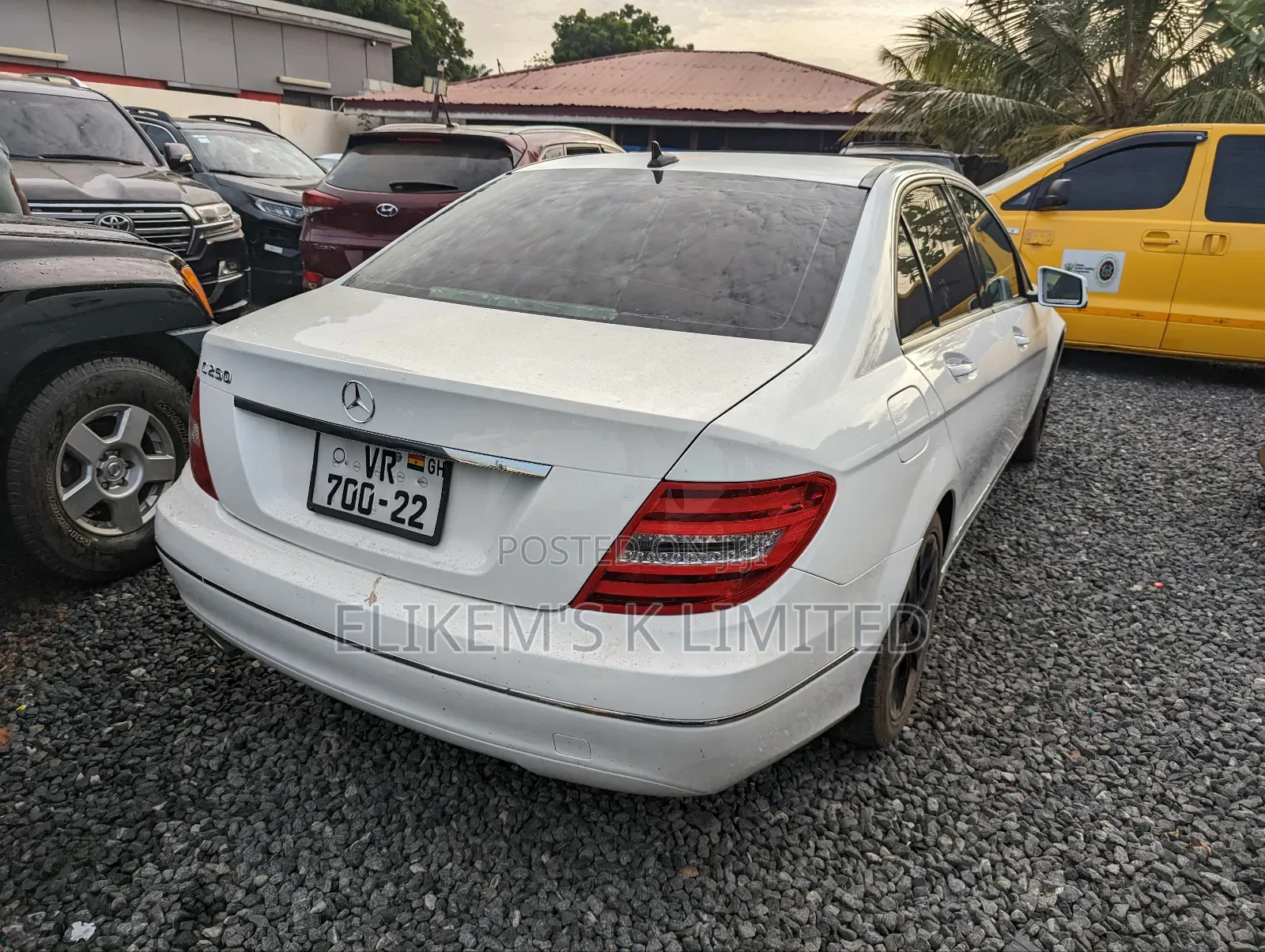 Mercedes-Benz C250 2013 White