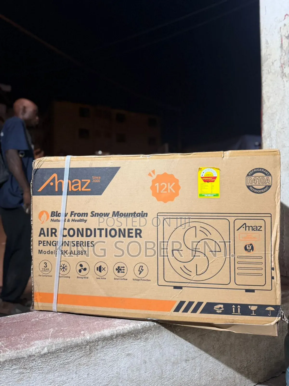 Amaz Air Conditioner 
 1.5hp=2,700