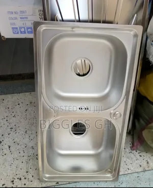 Double Bowl Armless Cabinet
