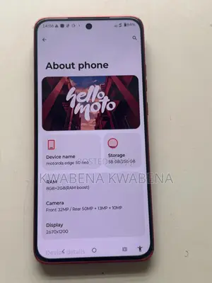 Motorola Edge 50 Neo 256 GB Red
