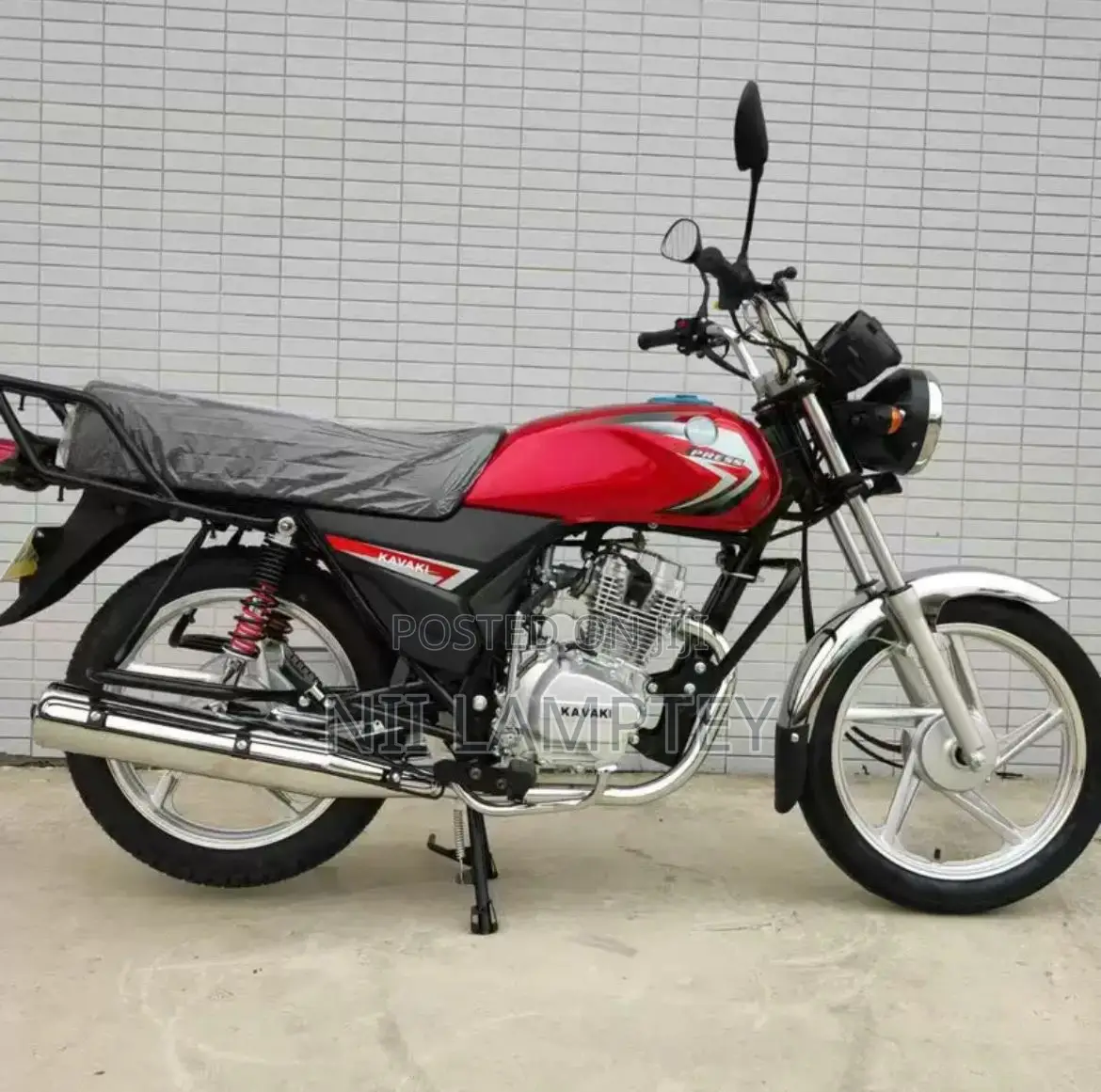 New Haojue HJ125-8K 2023 Red
