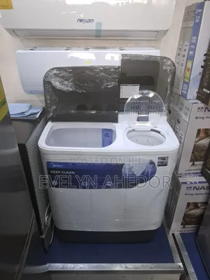 Midea Semi Automatic Twin Tub Washing Machine 7kg Available