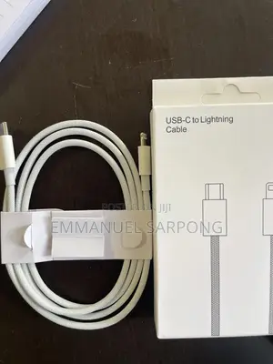 Usb-C to Lightning Fast Charging Cable (Braided)