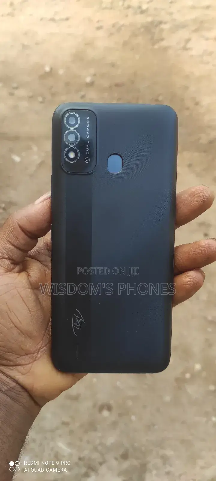 Itel P37 32 GB Black