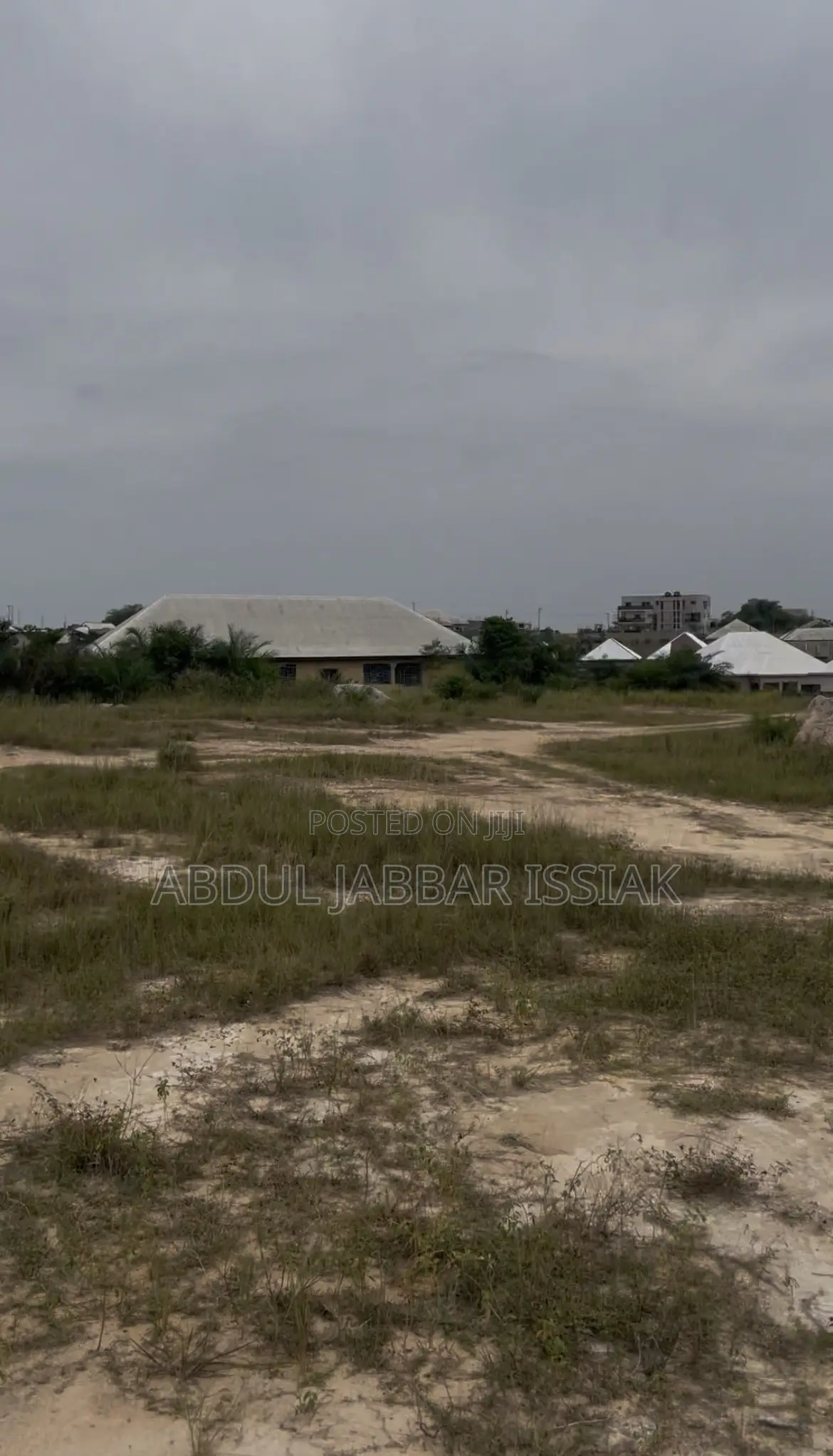 Full Plot Close to the Main Road at Adagya
