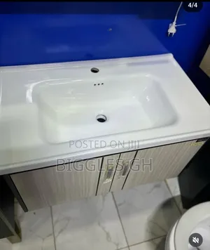 Cabinet Basin With Mirror-80cm