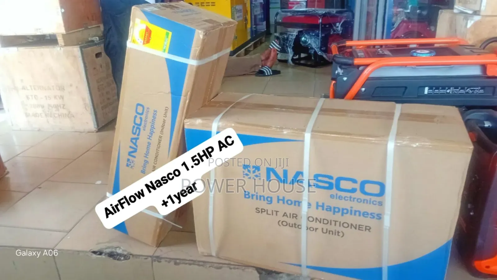 Efficient Cooling Nasco 1.5hp Split Ac +1yr Warranty