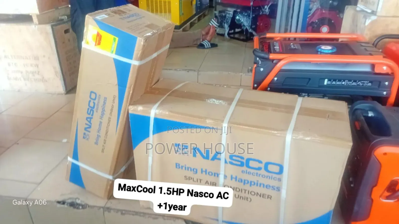 Smooth Performance1.5hp Nasco Split Ac +1yr Warranty Efficient Breeze