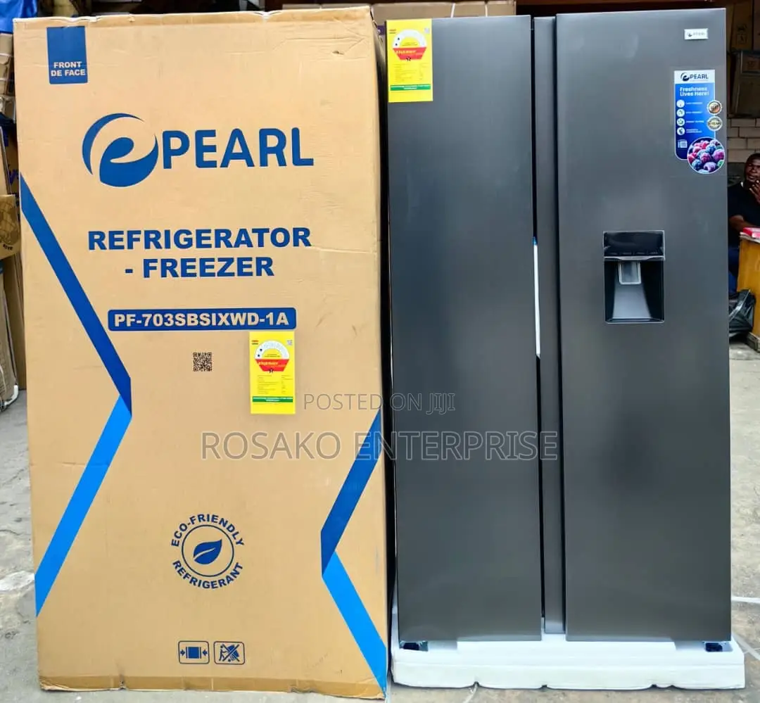 Pearl 421l Side by Side Fridge