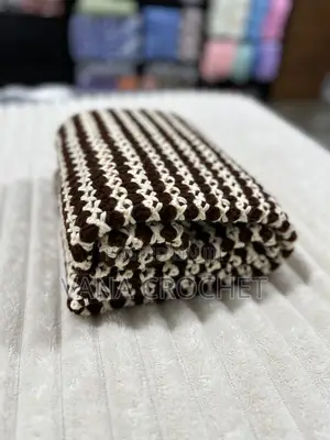 Handmade Crochet Chocolate Cupcake Blanket for Kids 0-6 Years