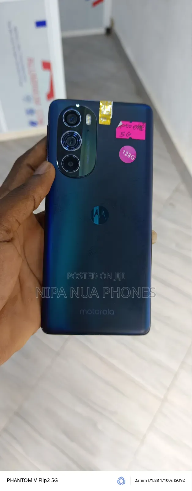 Motorola Edge+ 5G UW (2022) 128 GB Blue