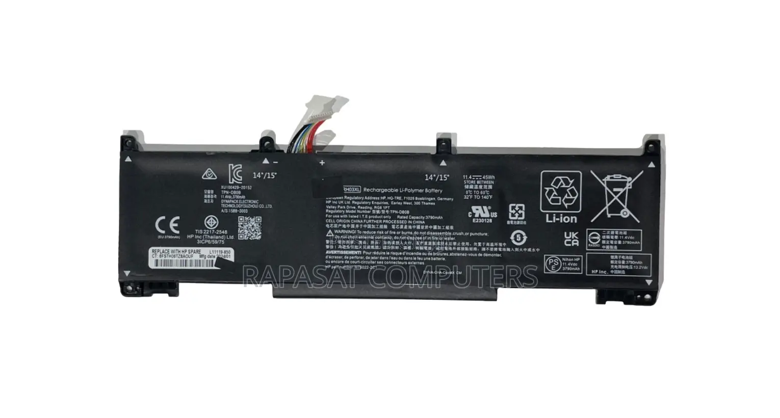 Hp Rh03xl Battery