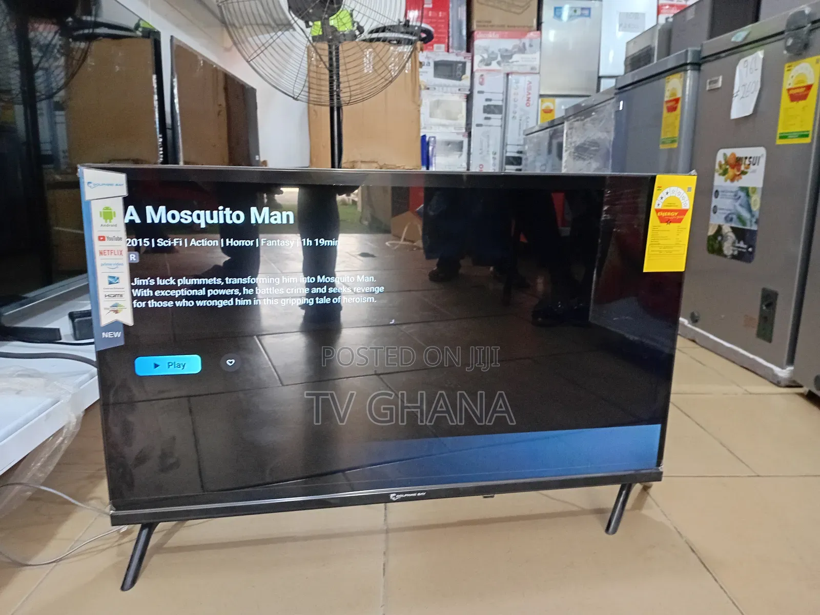Dolphine Bay 32" Smart Tv, Tv That Gives Clear Vibes Tv32 Inches Tv