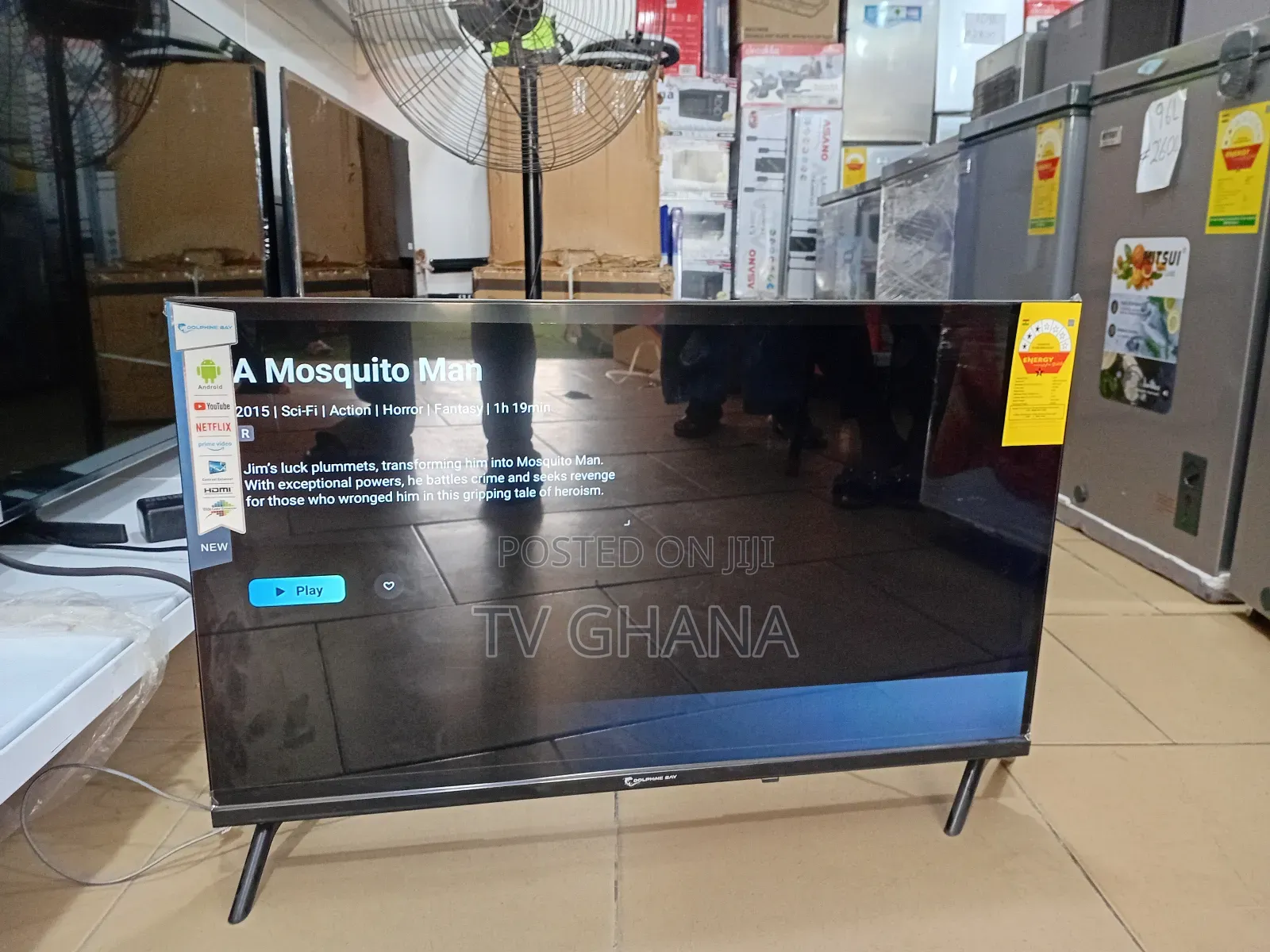Dolphine Bay 32" Smart Tv, Tv That Gives Clear Vibes Tv32 Inches Tv