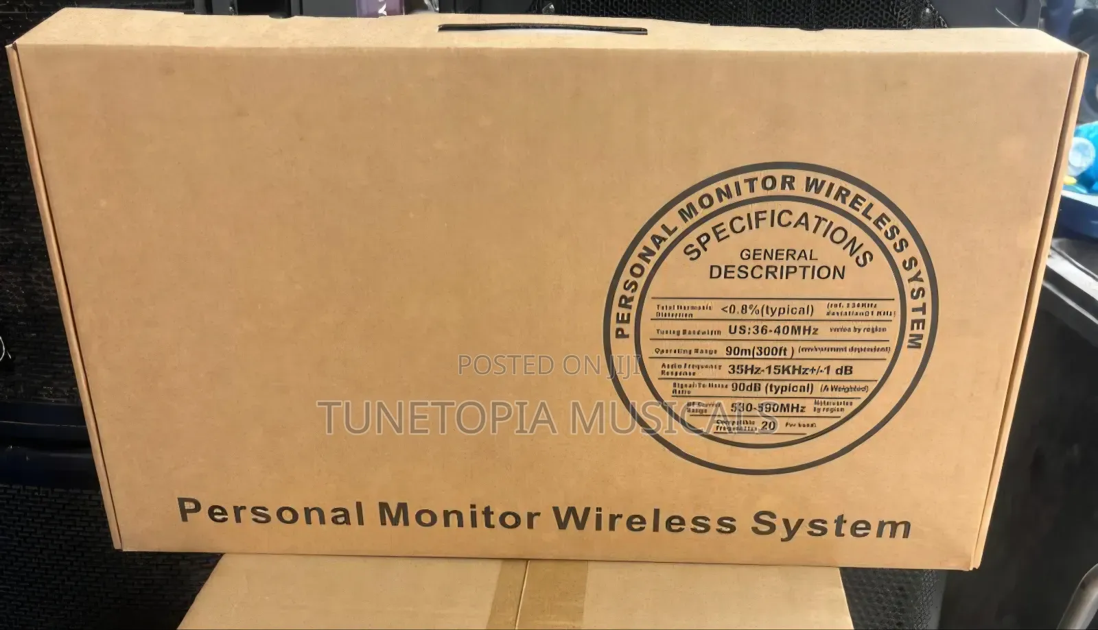 Jac 8in1 Professional Wireless in-Ear Monitor System.