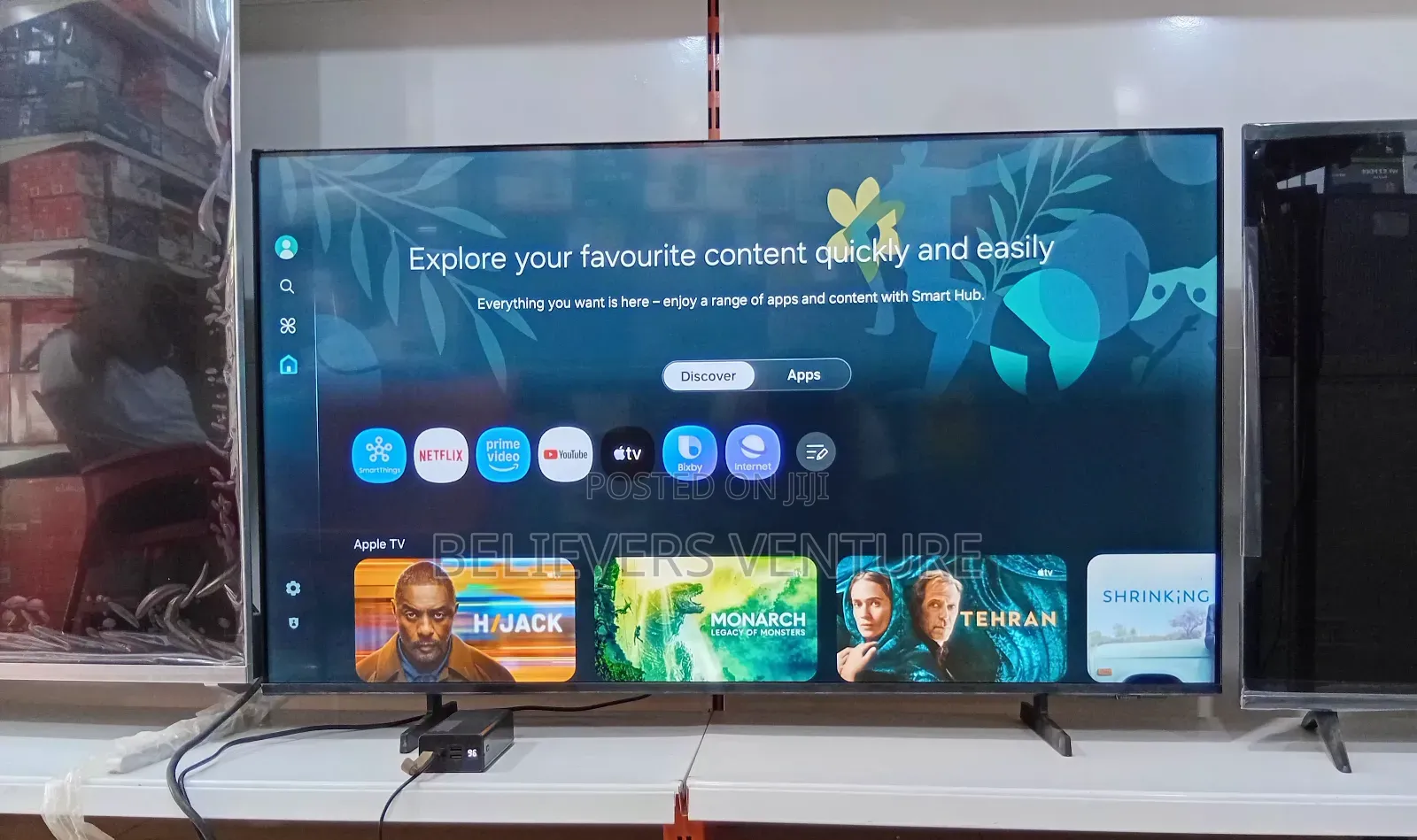 Television Qled Knox Operating System Sumsung Crystal Hdu 50inches