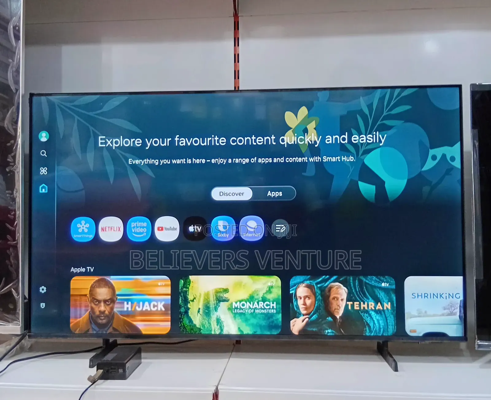 Television Qled Knox Operating System Sumsung Crystal Hdu 50inches