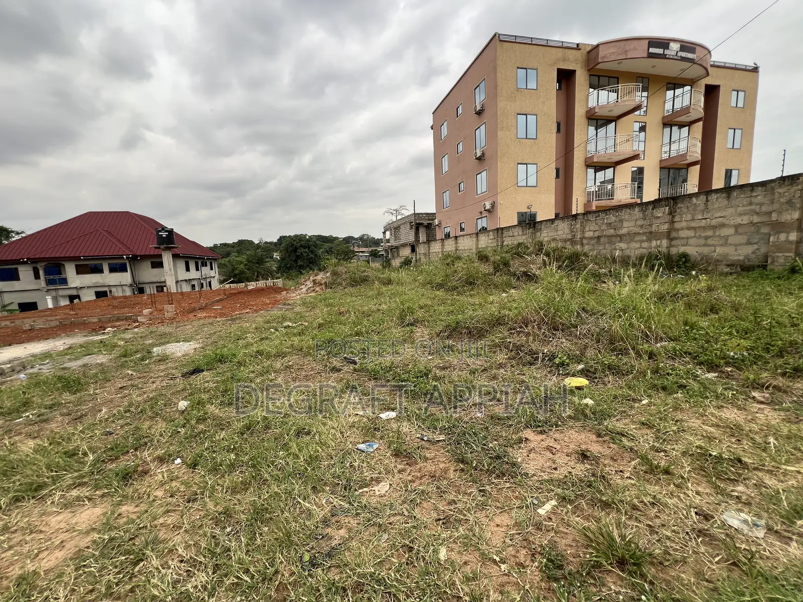 Half Plot of Land for Sale at Agric Nzema