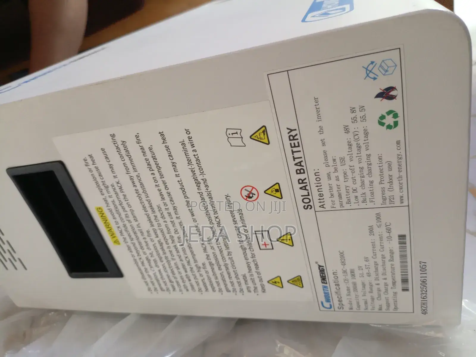 Solar Lithium Battery 48v 200ah
