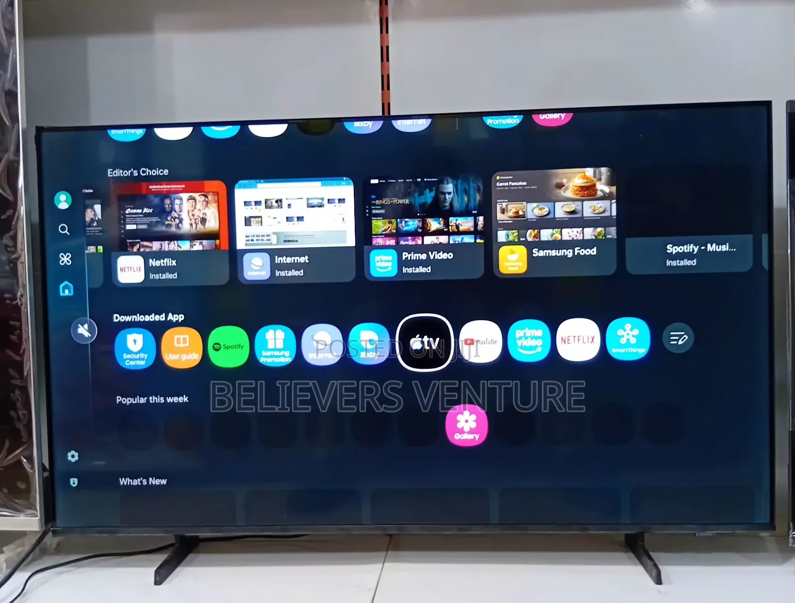 Samsung Crystal Uhd 125cm Tv/Television Qled Knox O.S