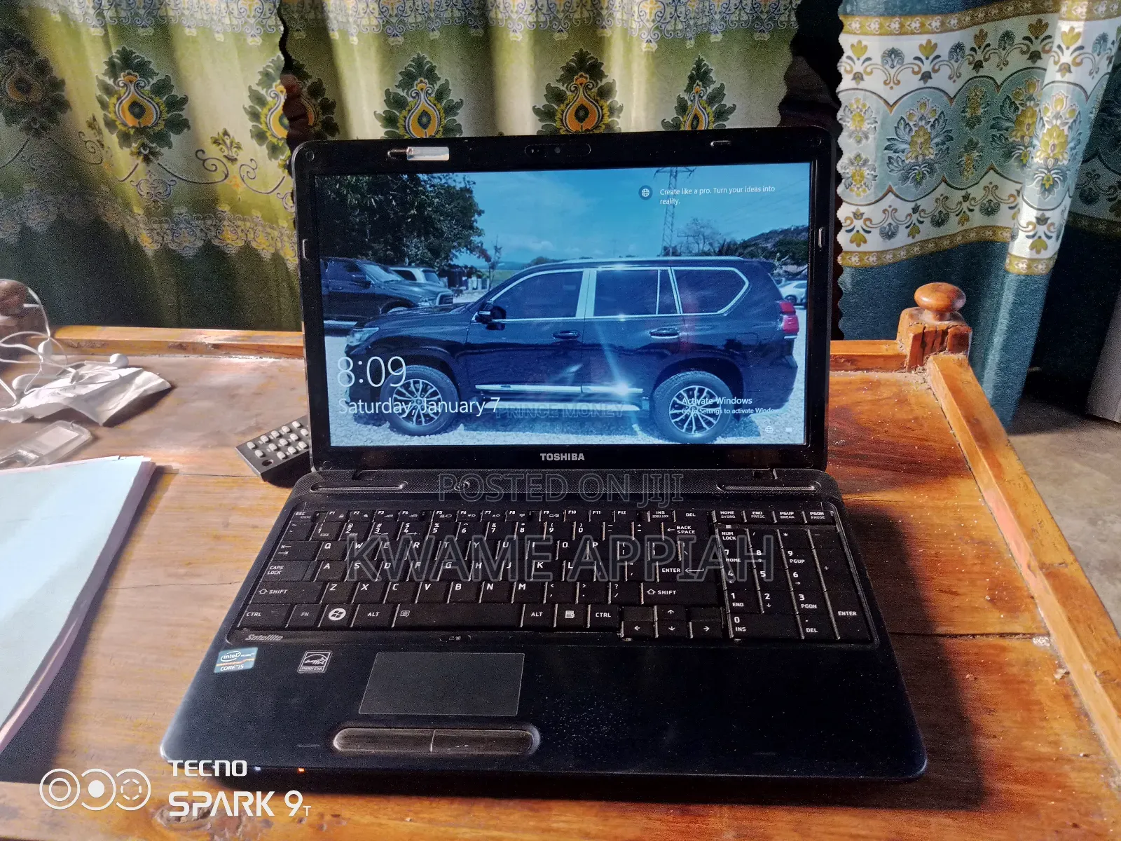 Laptop Toshiba Satellite C850 8GB Intel Core i5 HDD 640GB