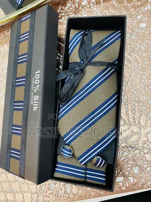 Complete Set of Neck Tie and Accessories