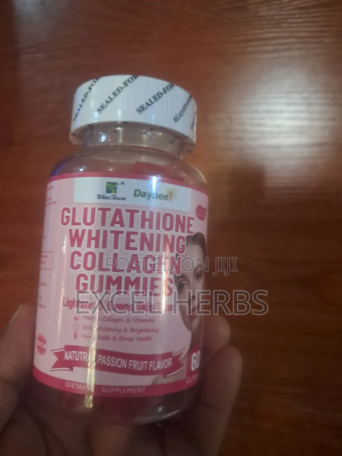 Wins Town Glutathione Whitening Collagen Gummies