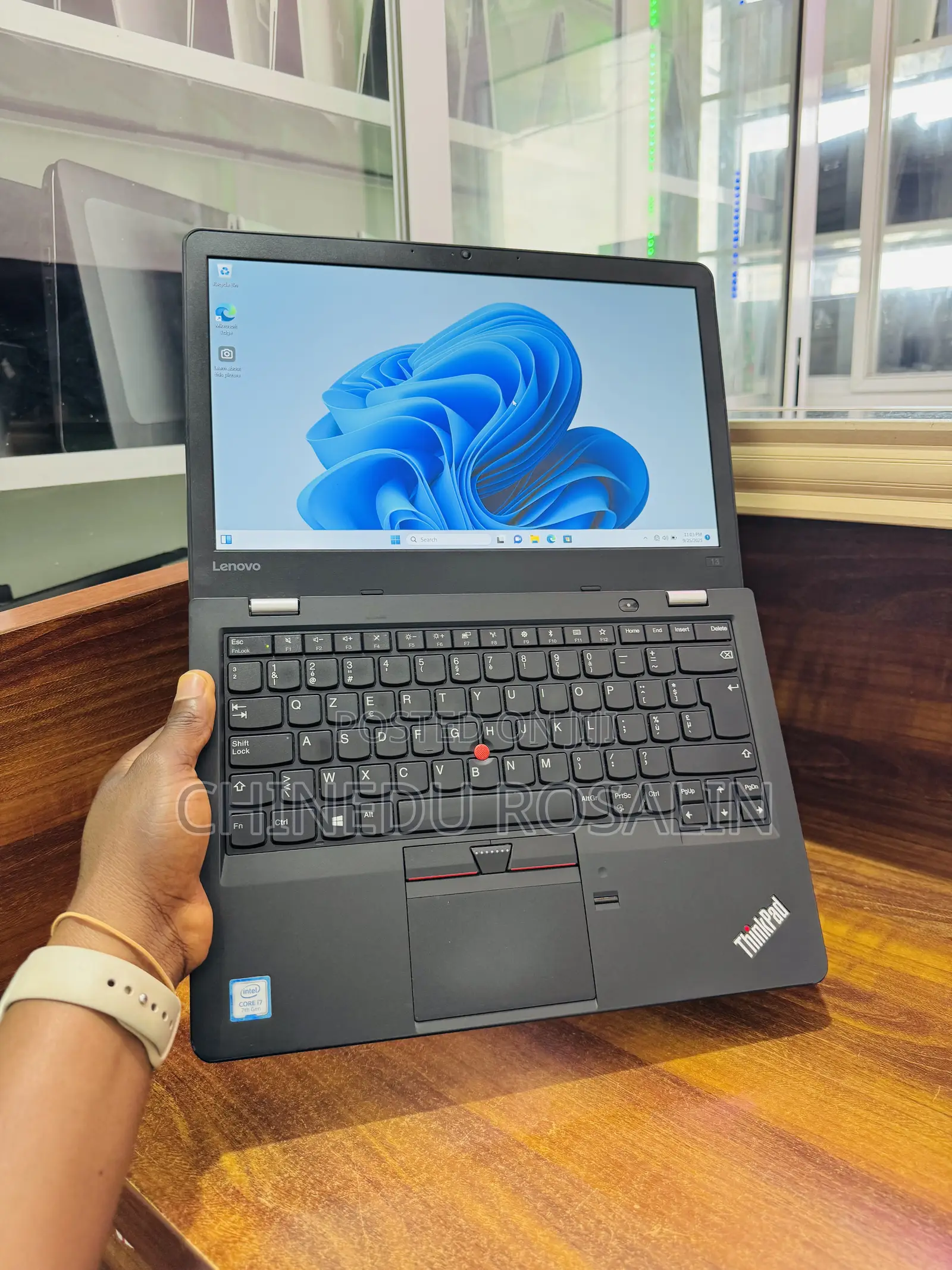 Laptop Lenovo ThinkPad 13 16GB Intel Core i7 SSD 256GB