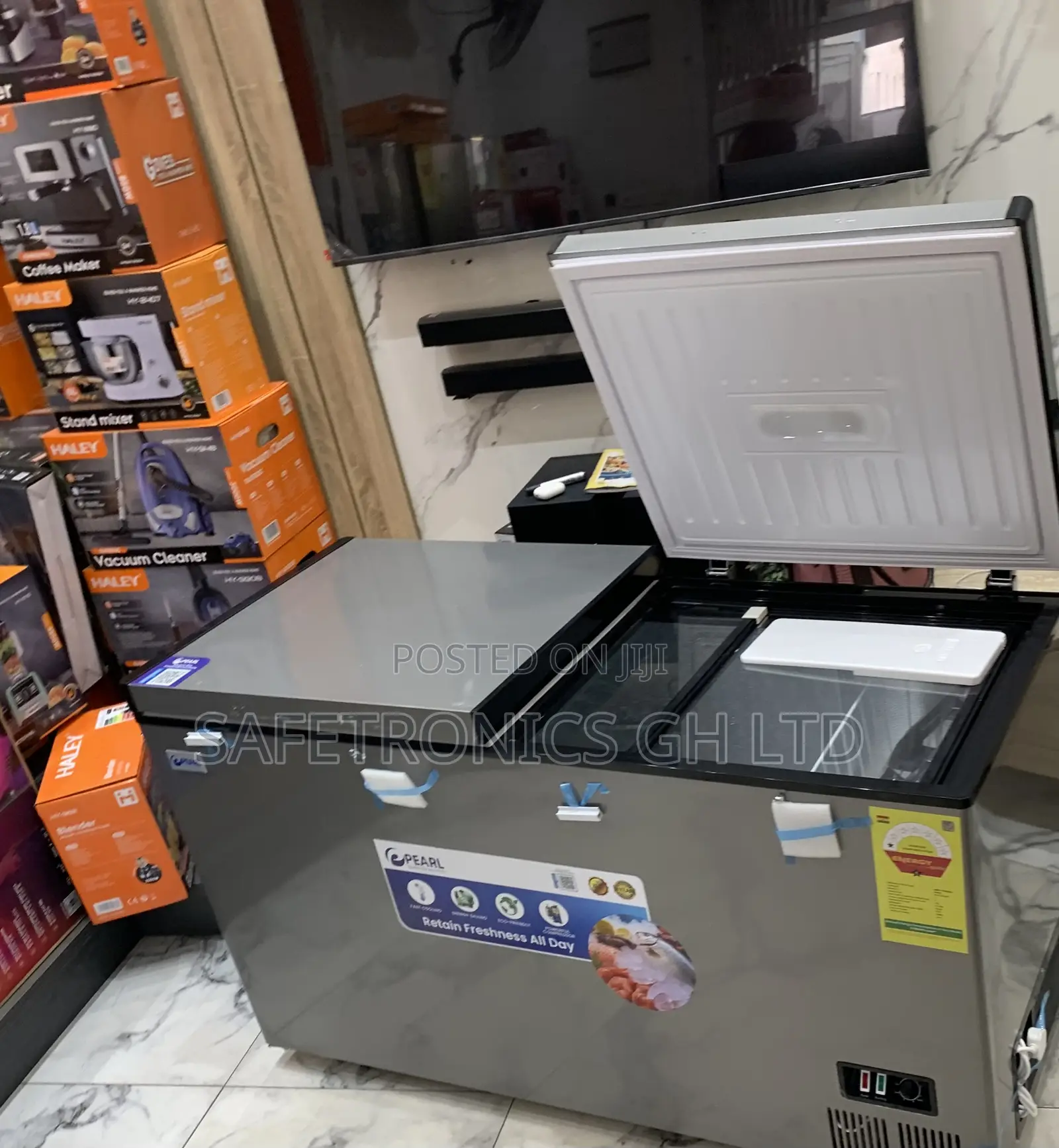 Pearl 2 Door 413 Liters PCF-5310-6f Chestfreezer