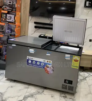 Durable New 2 Doors Pearl PCF-5310-6f Grey 413 Liters Freezer
